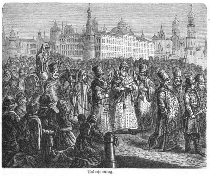 060 Moskau, Palmsonntag