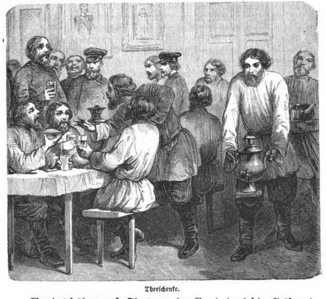 061 Moskau, Teeschenke