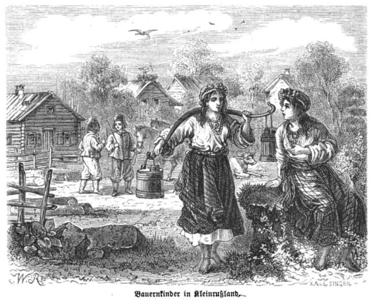083 Bauernkinder in Kleinrussland