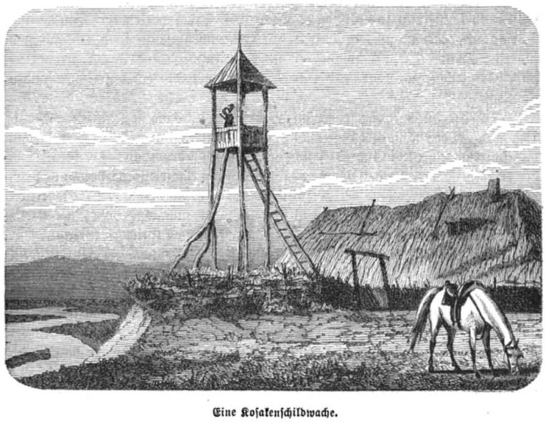 088 Eine Kosakenschildwache