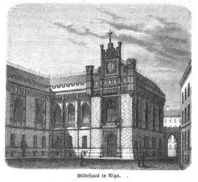134 Gildehaus in Riga