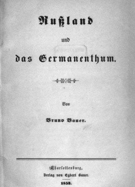 Russland und das Germanentum