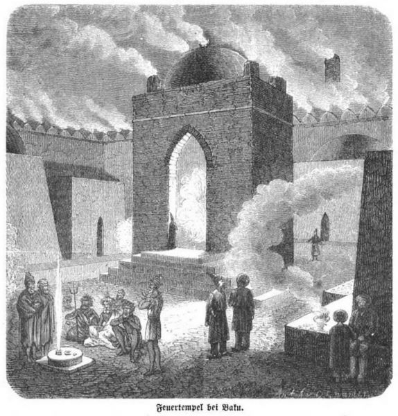 017 Feuertempel bei Baku