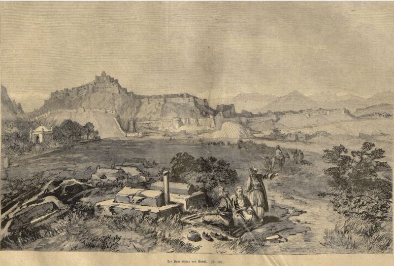 Der Bala Hissar von Kabul