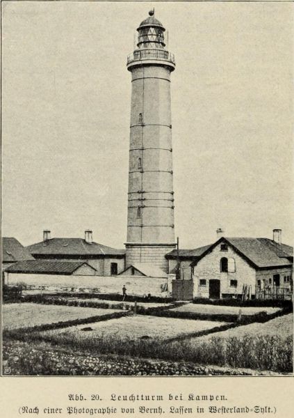 Nordseeküste, 020 Leuchtturm bei Kampen_