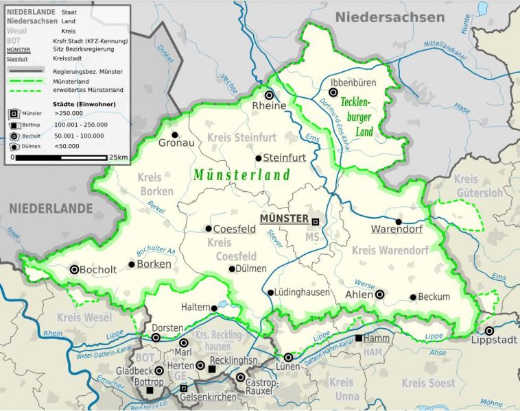 Oldenburger Land, Münsterland
