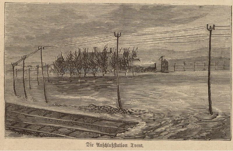 England - Die Anschlussstation Trent