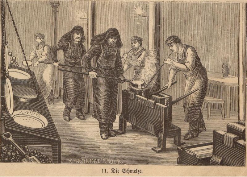 Berlin Münze 11 Die Schmelze
