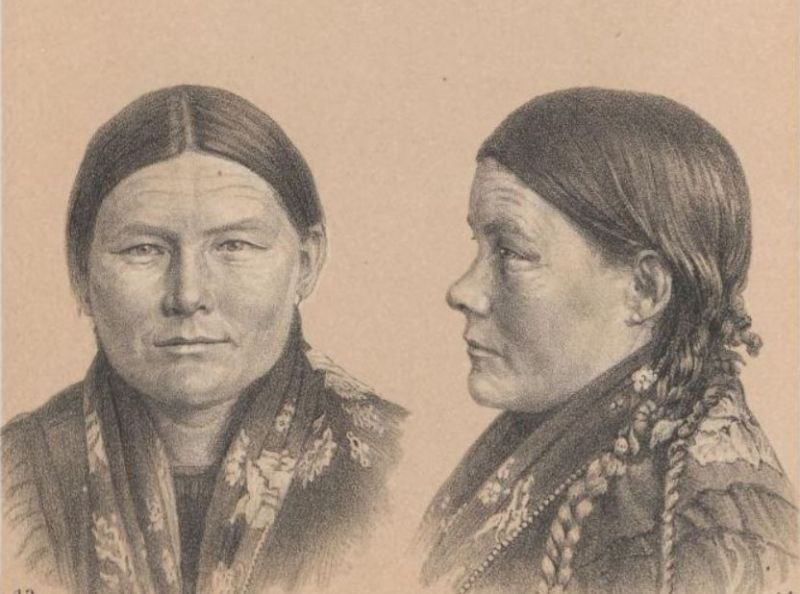 Lappen-Frau