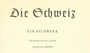 Die Schweiz 00 Titel