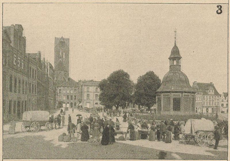 Ansichten von Wismar, 3 Der Marktplatz
