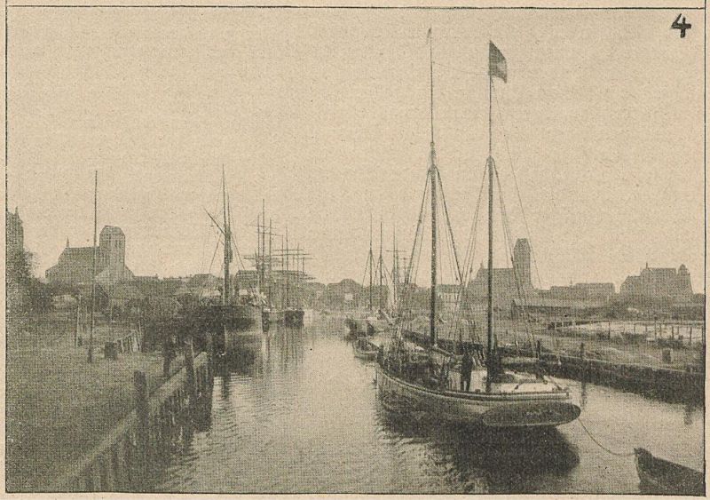 Ansichten von Wismar, 4 Der alte Hafen