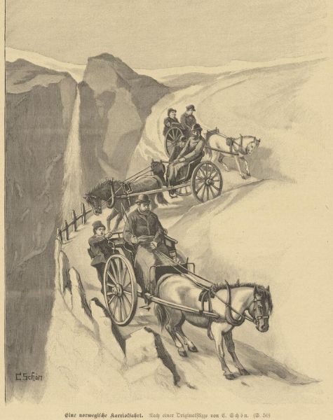 Eine norwegische Karriolfahrt