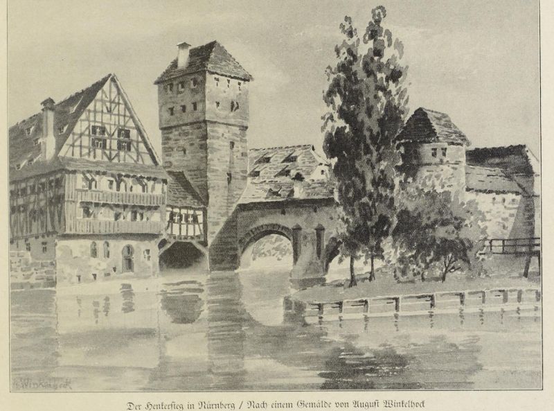 Städte, Nürnberg der Henkerstieg