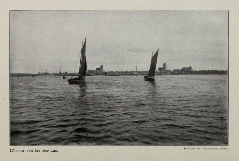 100 Wismar von der See aus