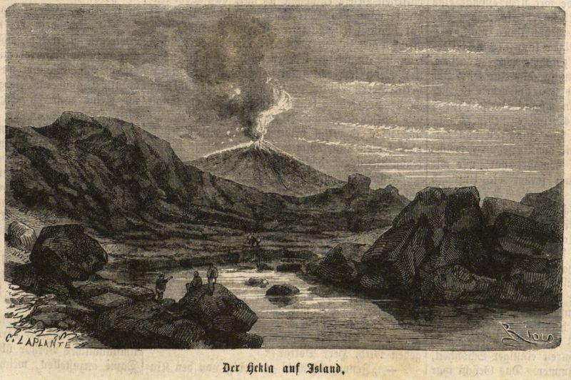 Der Hekla auf Island