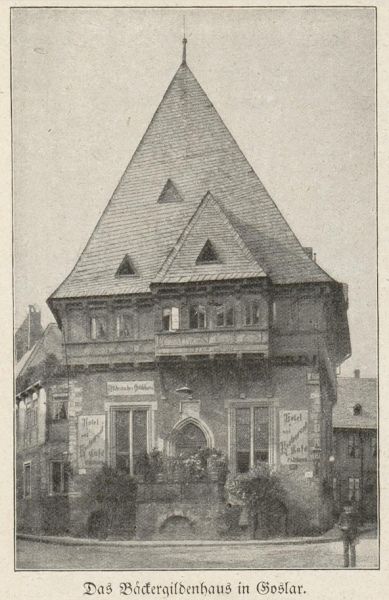 Städte, Goslar, Das Bäckergildenhaus