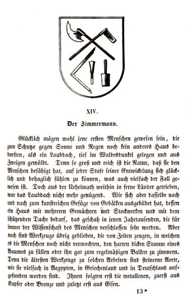 14 Der Zimmermann