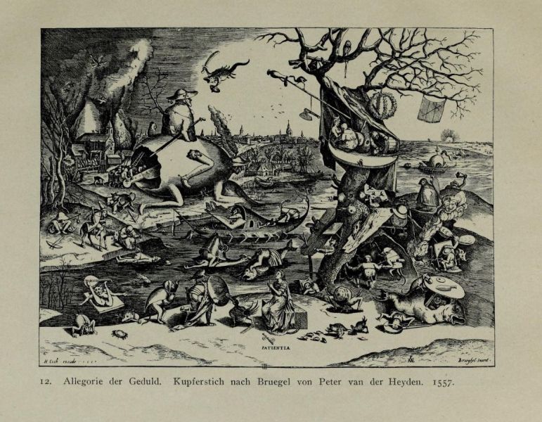 12 Allegorie der Geduld, Bruegel 1557