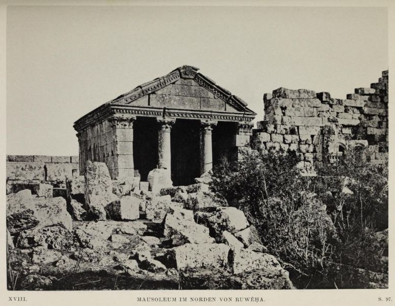 Mausoleum im Norden von Ruweha