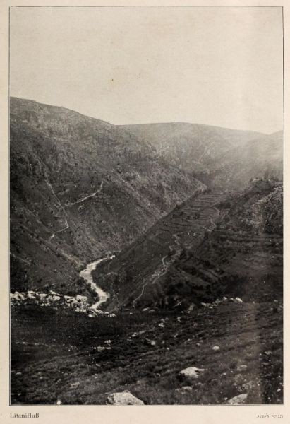 Palästina, Litanifluss