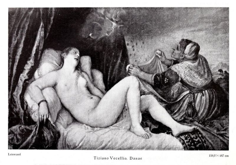 028 046 Tiziano Vecellio. Danae