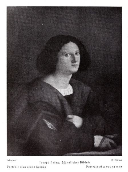 030 048 Jacopo Palma. Männliches Bildnis