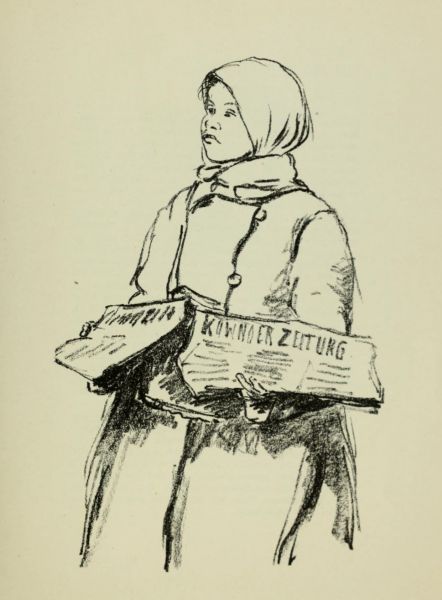 09. Litauisches Zeitungsmädchen