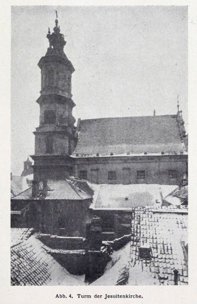 Warschau 004 Turm der Jesuitenkirche