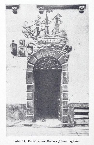 Warschau 019 Portal eines Hauses Johannisgasse