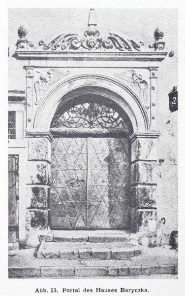 Warschau 023 Portal des Hauses Baryczka