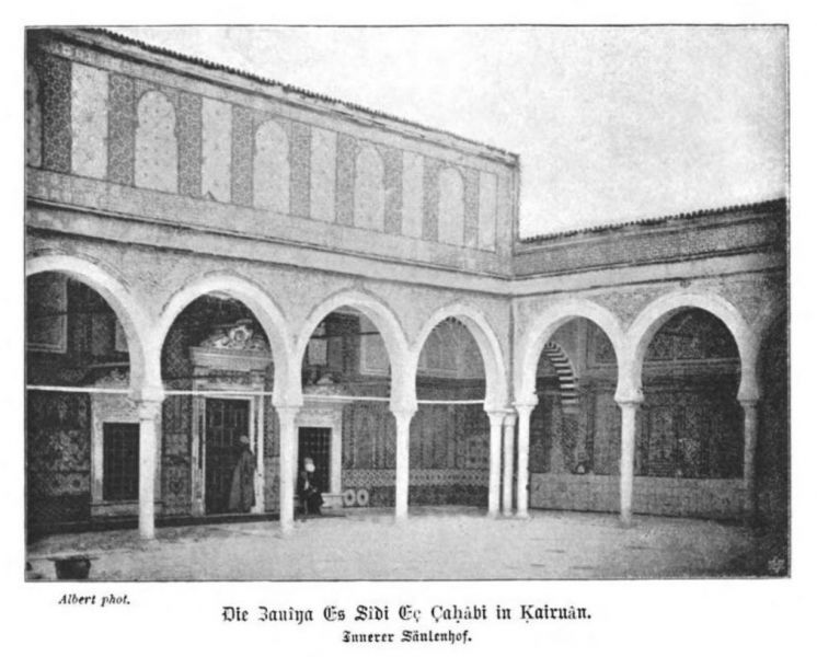 Tunesien, Kairuan, Die Zauiya Es Sidi Cahâbt