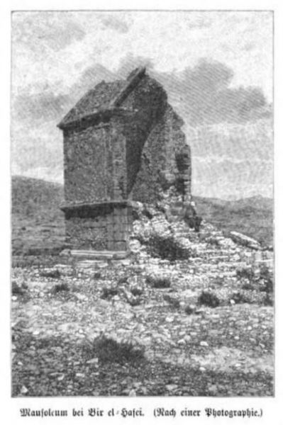 Tunesien, Mausoleum bei Bir el-Hasei