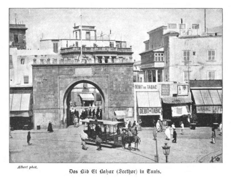 Tunesien, Tunis, Das Bâb El Bahar (Seetor)