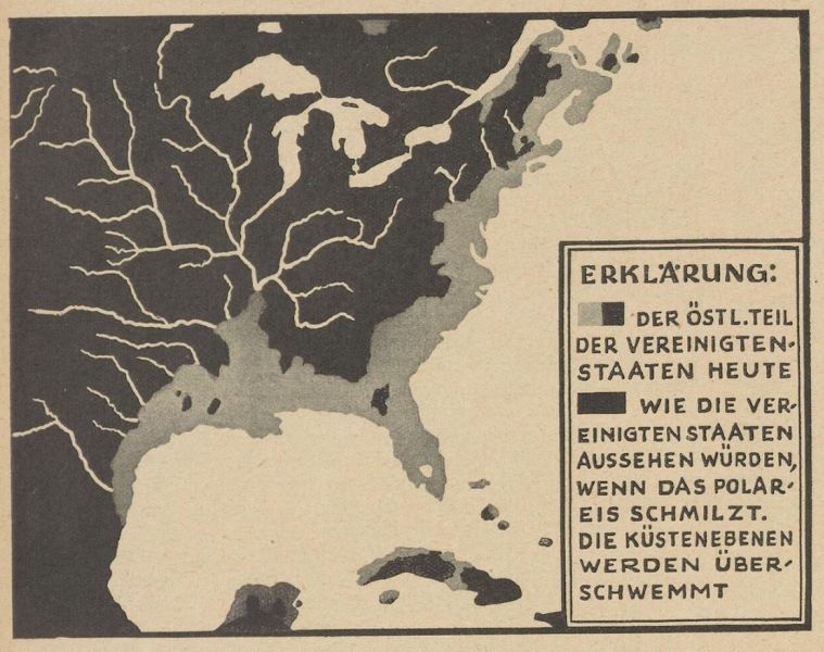 Wenn das Polareis schmilzt - Der östliche Teil der USA