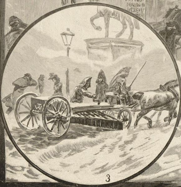 Wien im Schneesturm 3 - 1893