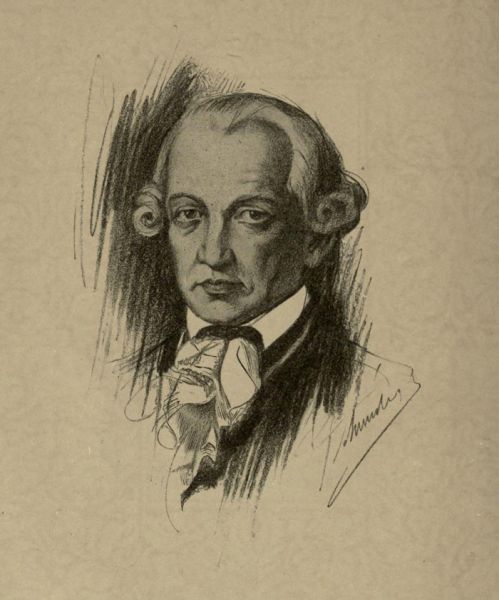 Immanuel Kant (1724-1804) deutscher Philosoph im Zeitalter der Aufklärung