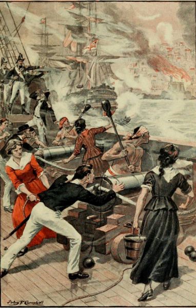 Beschuss des Piratennestes