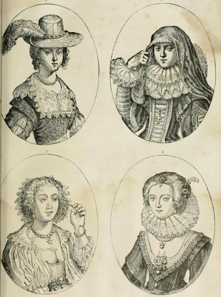 Französische Kurtisanen zwischen 1620-1630