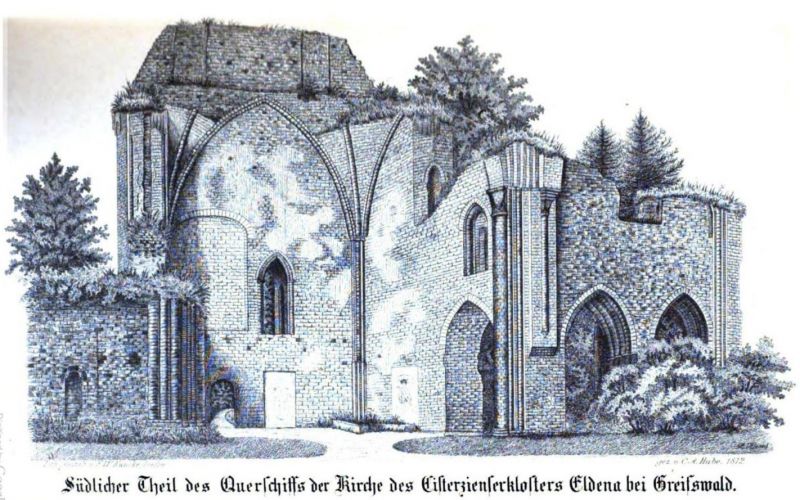 Greifswald, Eldena, Kirche des Zisterzienser-Klosters (2)