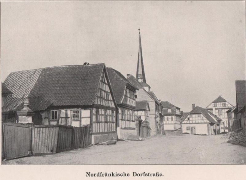 007 Nordfränkische Dorfstraße