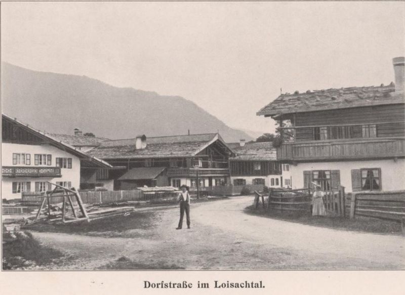 036 Dorfstraße im Loisachtal