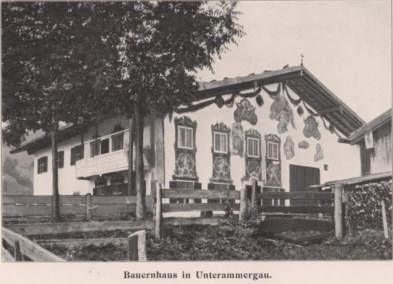 041 Bauernhaus in Unterammergau