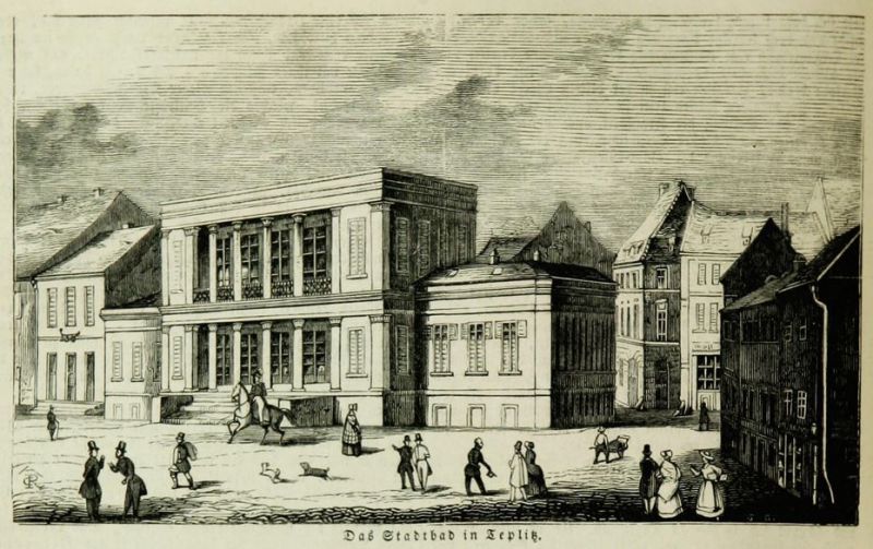Teplitz, das Stadtbad