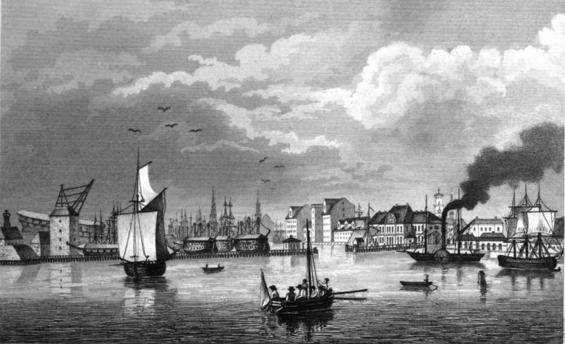 Kopenhagen, Hafenansicht