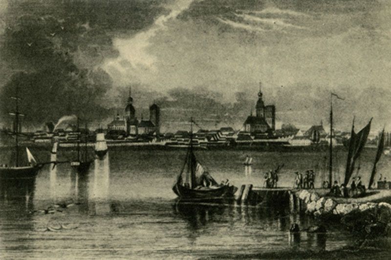 Stralsund Ansicht.