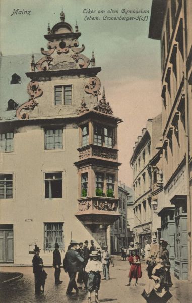 Mainz - Erker des alten Gymnasiums (2)