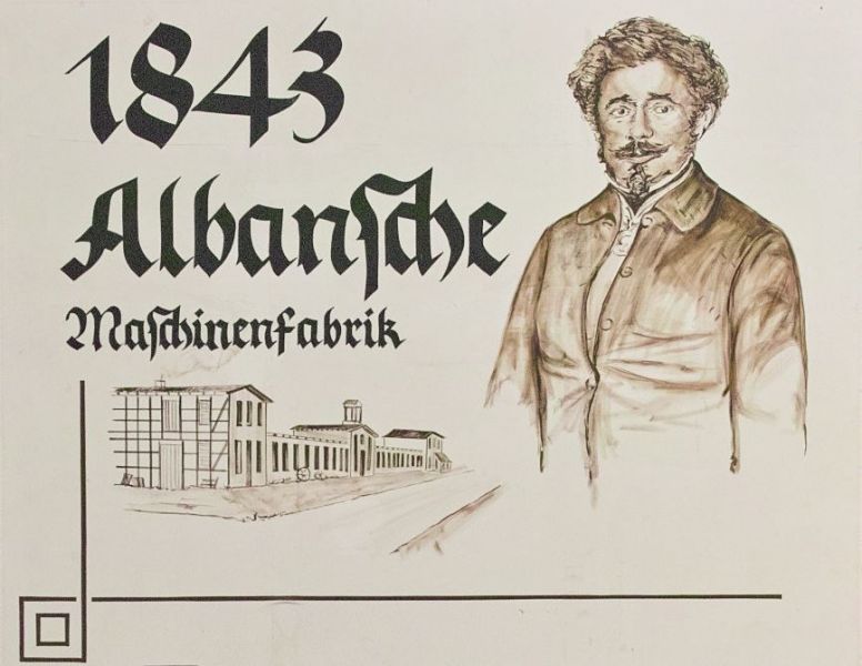 Alban, Ernst (1791-1856) Maschinen-Fabrik in Plau