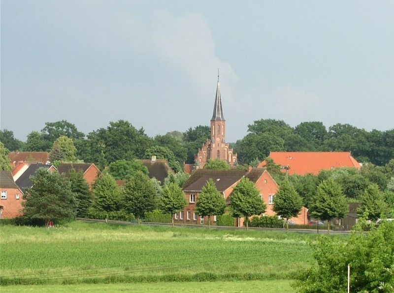 Banzkow, Blick vom Westen