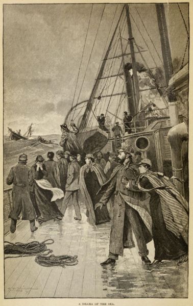 Auswanderer, Schiffsuntergang